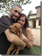 LORENZO CON ROBERTA E HOPE SETTEMBRE 2013